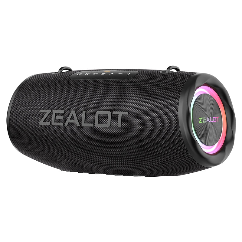 2024 Hot Selling ZEALOT S87 80W Wireless Speakers, Outdoor Portable Waterproof IPX 5 Subwoofer Speaker