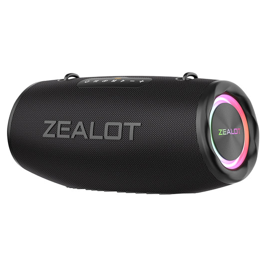 2024 Hot Selling ZEALOT S87 80W Wireless Speakers, Outdoor Portable Waterproof IPX 5 Subwoofer Speaker