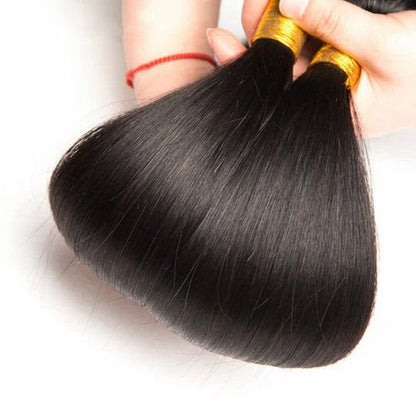 Straight 6A Human Hair Bundles 10-30 Inch