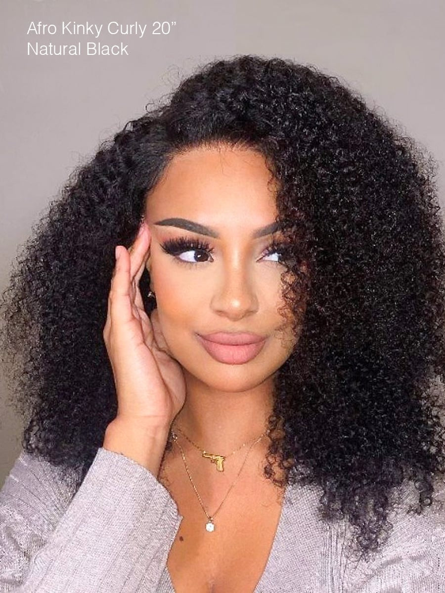 11A Afro Kinky Curly Bundle Human Hair