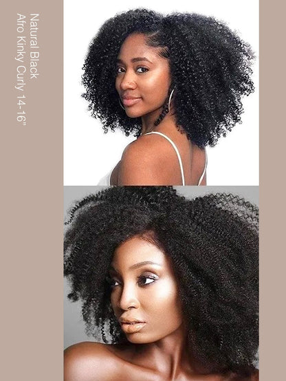 11A Afro Kinky Curly Bundle Human Hair