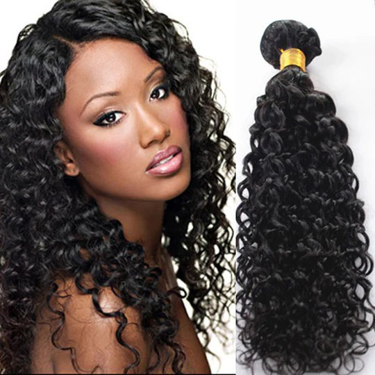 Jerry Curly Wave Human Hair Bundles 8-30 Inch