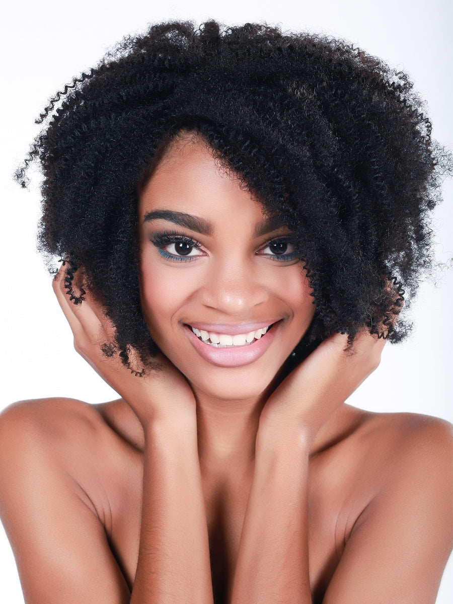 11A Afro Kinky Bundle Natural Black Human Hair