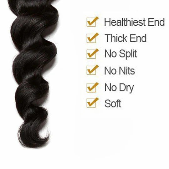 Loose Wave Human Hair Bundles 8-30 Inch