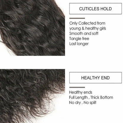 Natural Wave Human Hair Bundles 8-30 Inch