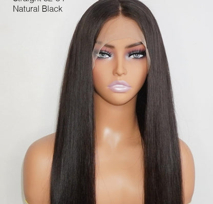 13X4 LACE WIG- STRAIGHT 14-16 Human Hair Wig