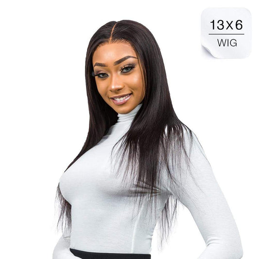 13X6 WIG BRAZILIAN STRAIGHT Human Hair Wig