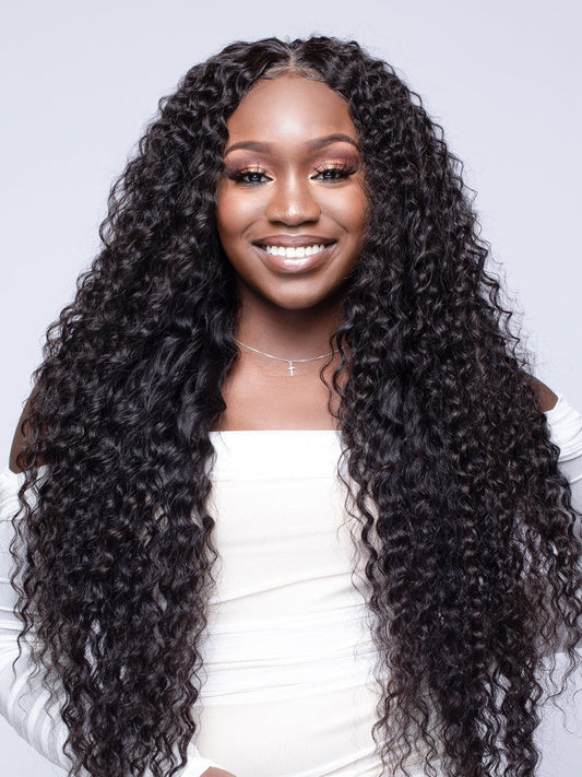 9A Peruvian Loose Deep Wave Bundle Human Hair